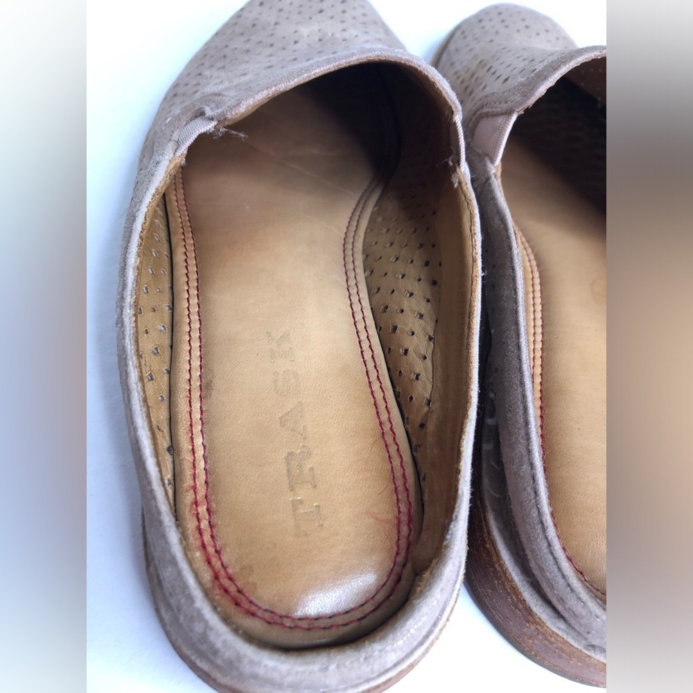 Trask Perforated Tan Loafers - Picture 8 of 11